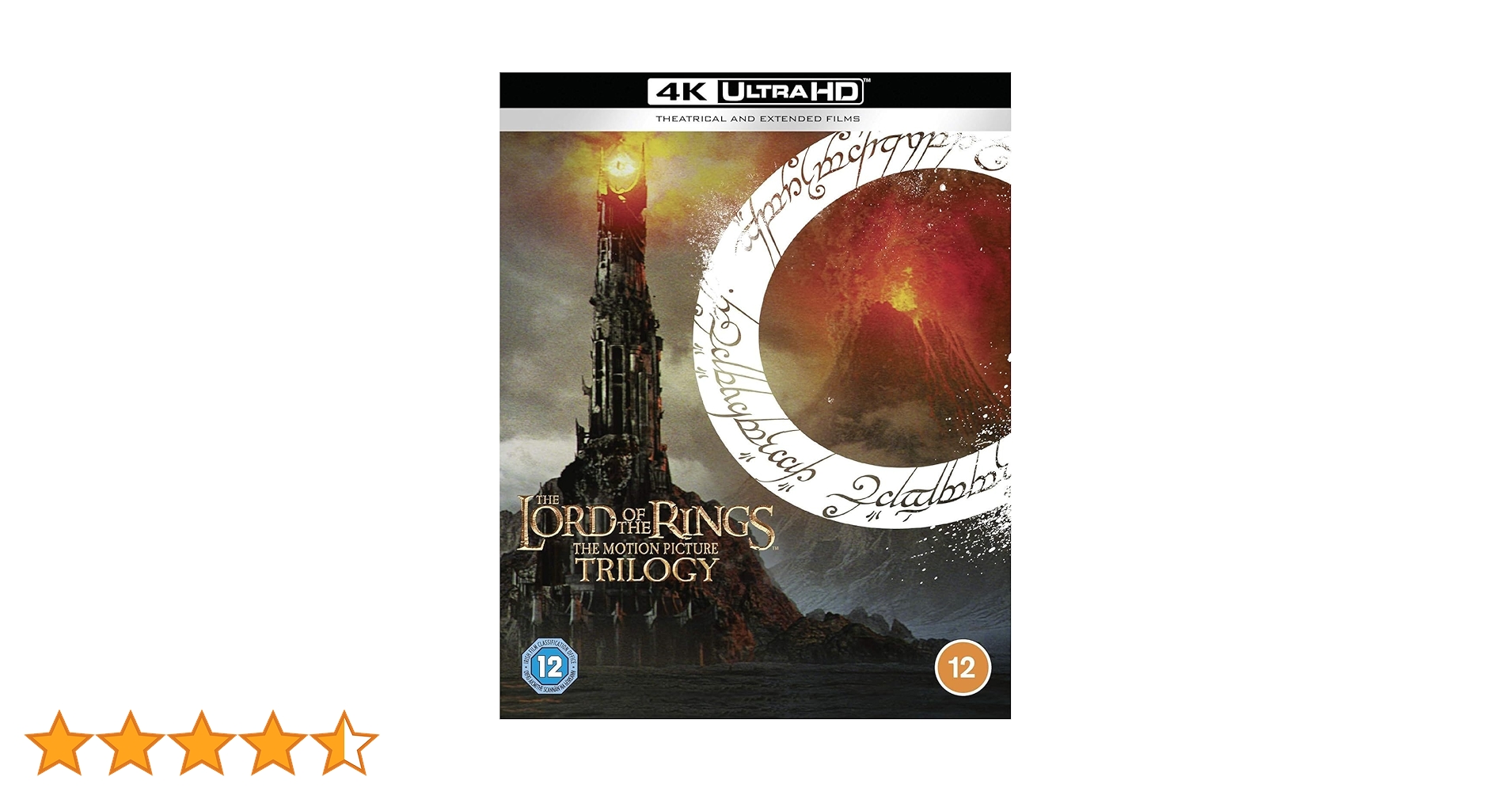 洋画・外国映画 The Lord of the Rings 4K UHD Blu-ray The Lord of the Rings: Theatrical and Extended Collection